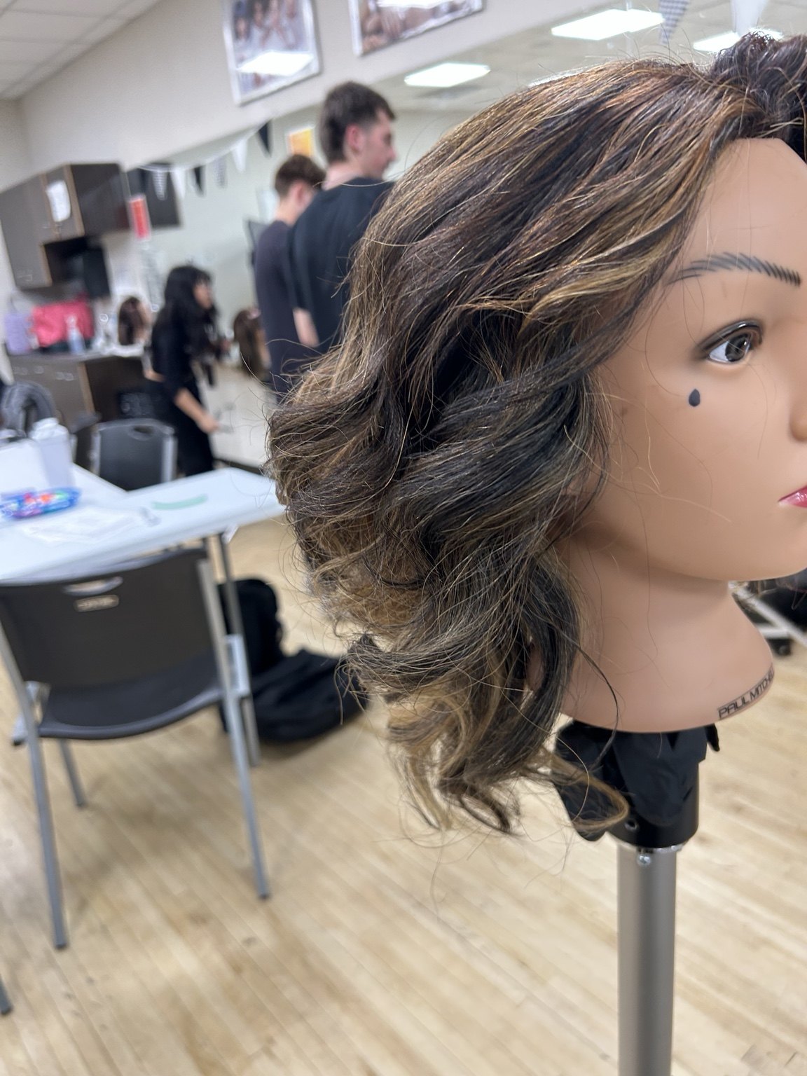 Dimensional hair color and styling practice